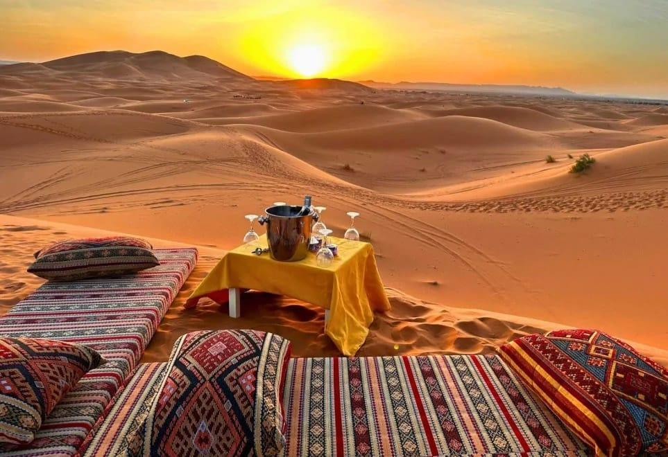 Dîner sur terrasse panoramique privée