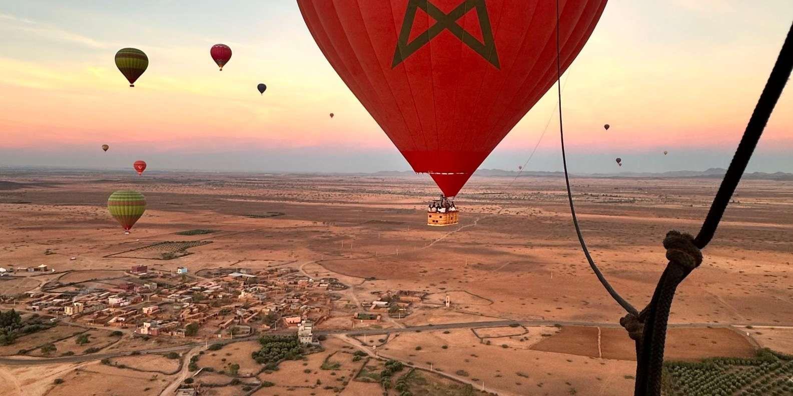 Montgolfière à Marrakech